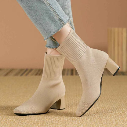 Dehnbarer Stiefel Komfortschuh