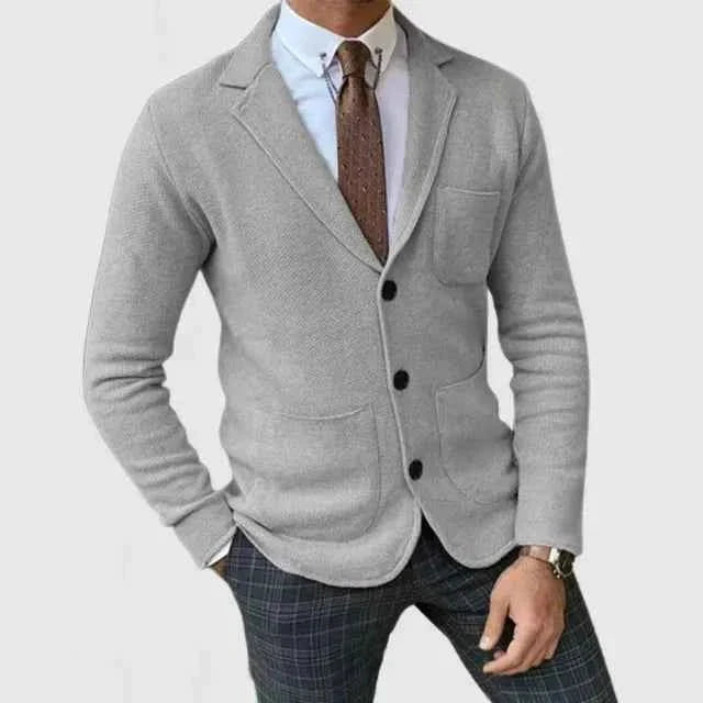 Herren Strickjacke Modern Slimfit