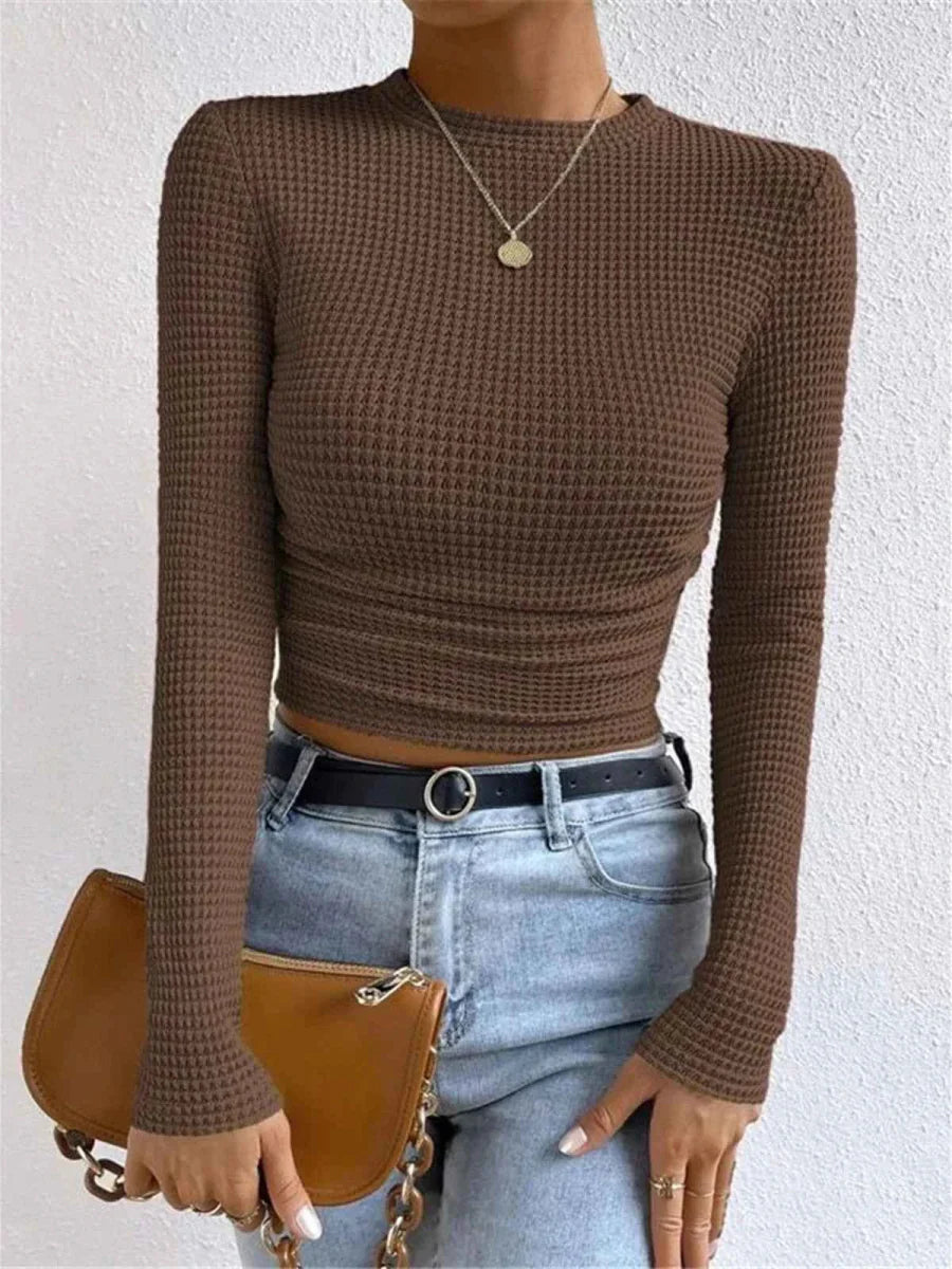 Weichstrick Pullover Damen Mode