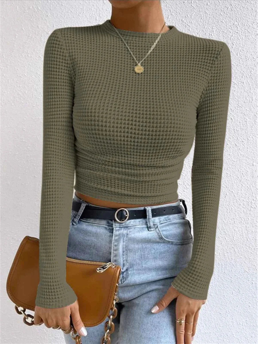 Weichstrick Pullover Damen Mode