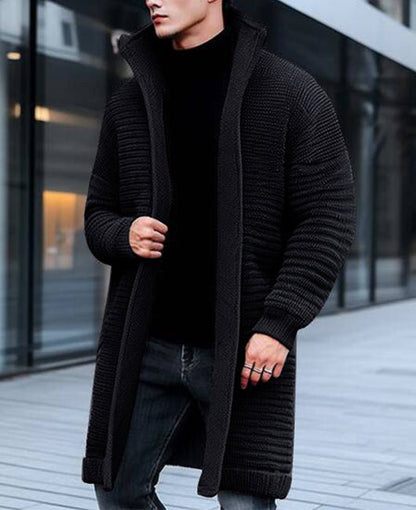 Herren Strickjacke Lang Modern