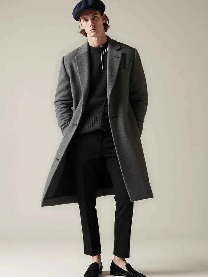 Strukturpullover Männer Modern