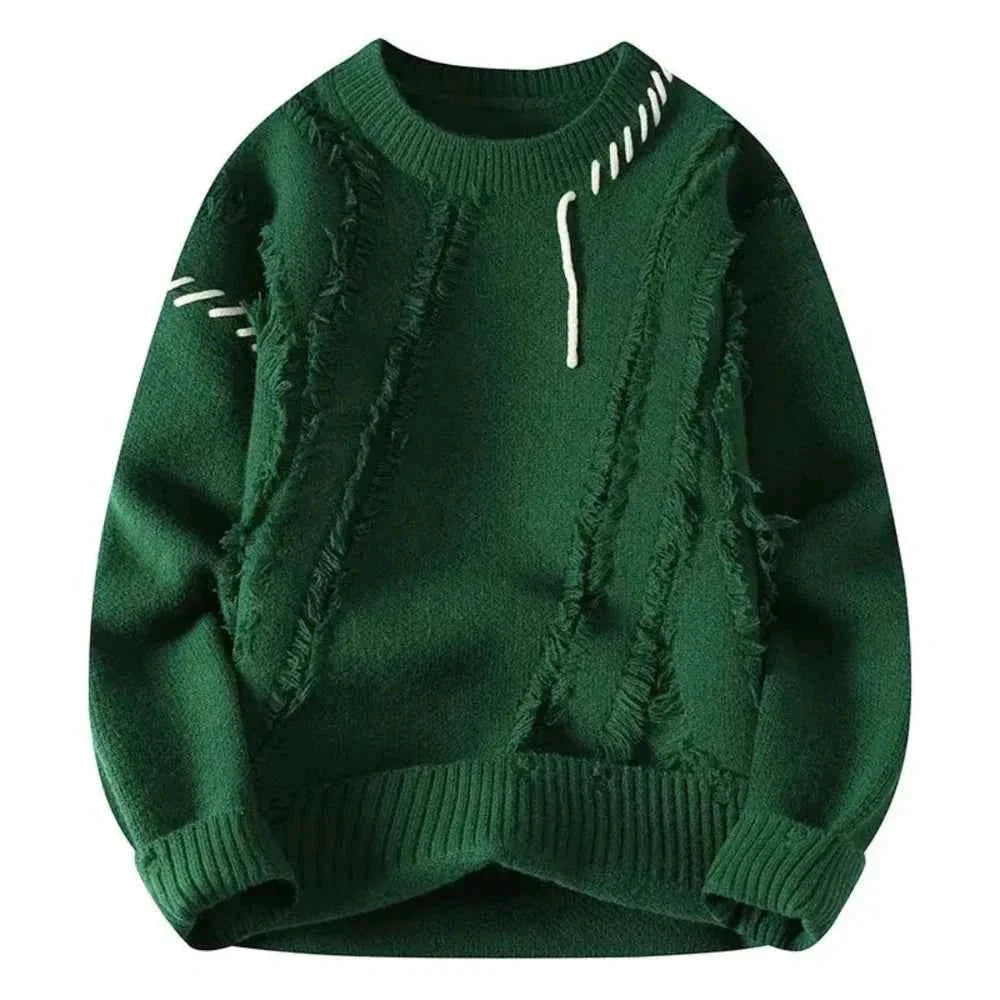 Strukturpullover Männer Modern