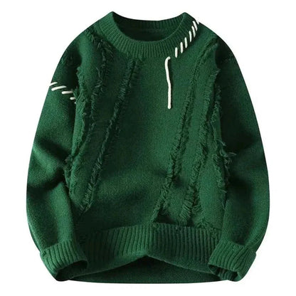 Strukturpullover Männer Modern