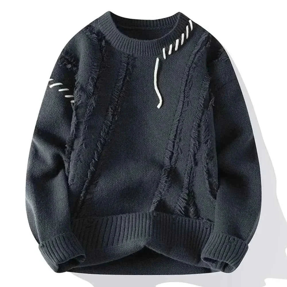 Strukturpullover Männer Modern