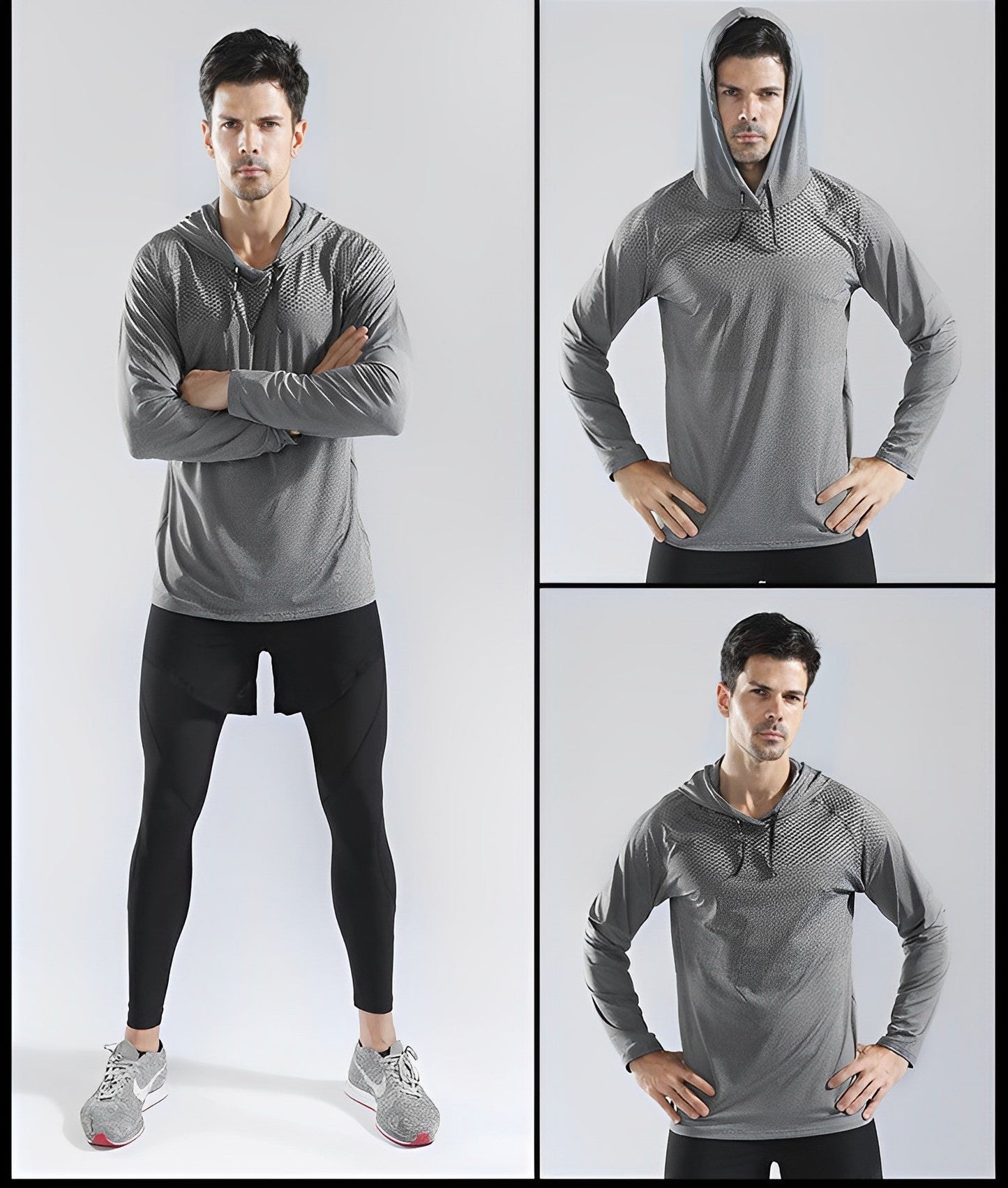 Stylisher Fitness Hoodie Bequem Sportlich