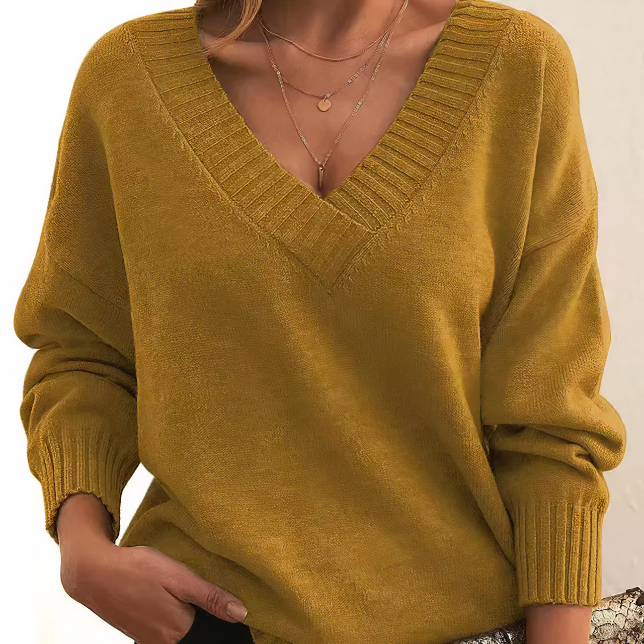 Elegante Kaschmir Pullover Damen