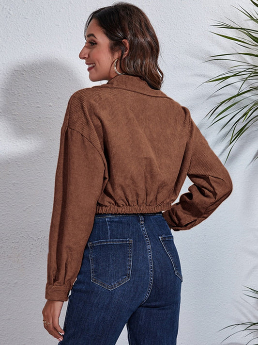 Modische Damenjacke - Vielseitig und Bequem - IdealeKleiden