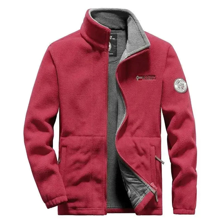 Stylische Herrenjacke Warm Fleece Winter