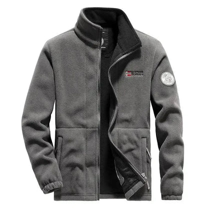 Stylische Herrenjacke Warm Fleece Winter