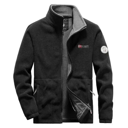 Stylische Herrenjacke Warm Fleece Winter