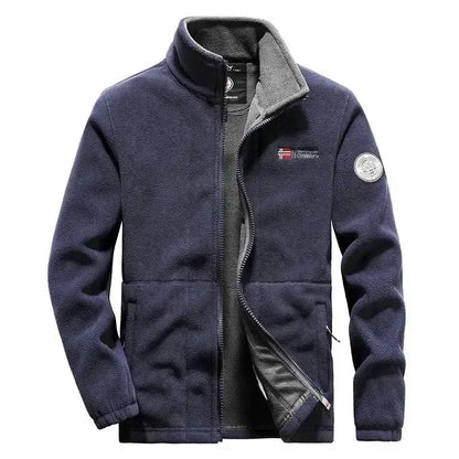 Stylische Herrenjacke Warm Fleece Winter
