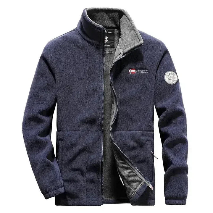 Stylische Herrenjacke Warm Fleece Winter