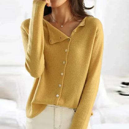 Modischer Damen Pullover Großkarierter Style