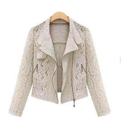 Elegante Lederjacke Damen Trendy Design