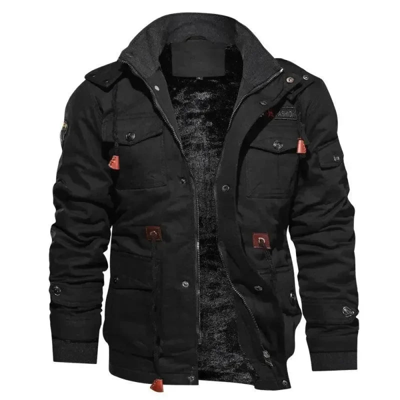 Modische Herrenjacke Baumwoll Bequem