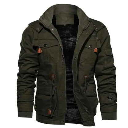Modische Herrenjacke Baumwoll Bequem