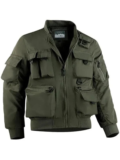 Stylische Herren Winterjacke Slim Fit Design