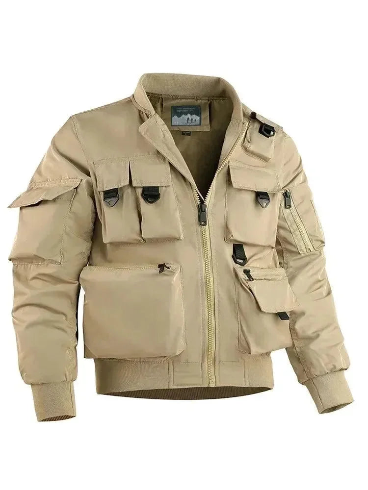 Stylische Herren Winterjacke Slim Fit Design