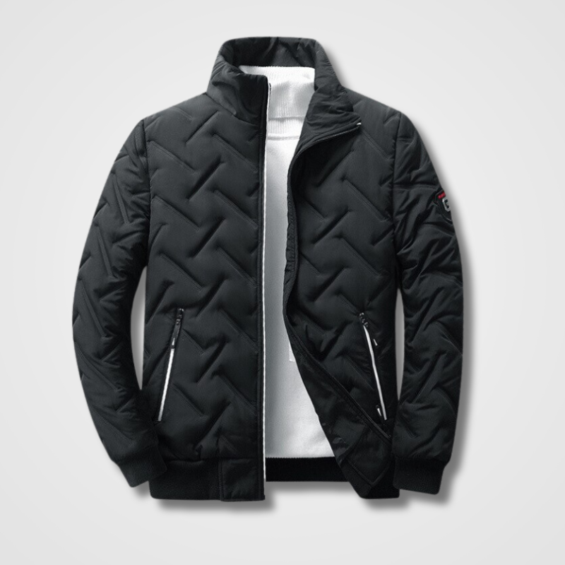 Stylische Herren Bomberjacke Modern Design - IdealeKleiden