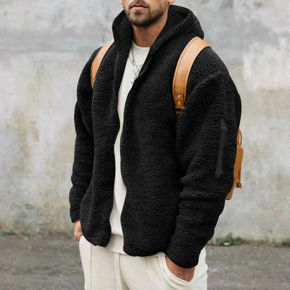 Herren Fleecejacke Warm Reißverschluss