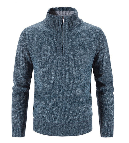 Stylischer Herren Pullover mit Halbzipp