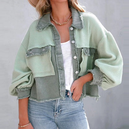 Modische Puffjacke Frauen Trendy