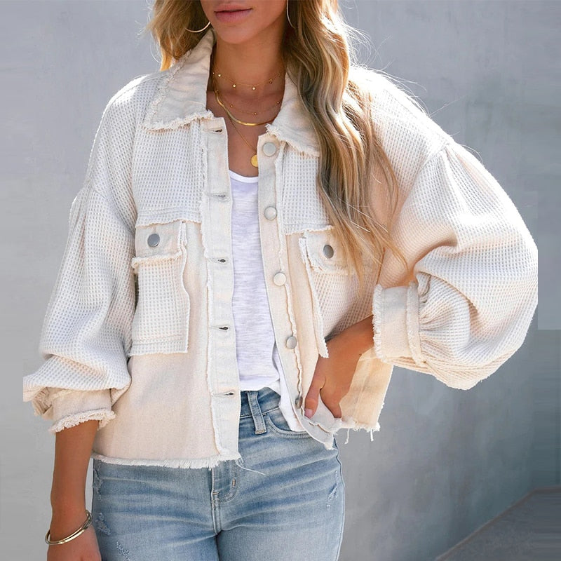 Modische Puffjacke Frauen Trendy