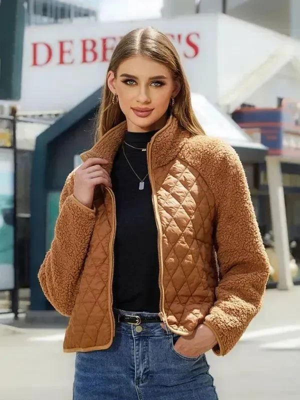 Modische Damenjacke Slim Fit Design