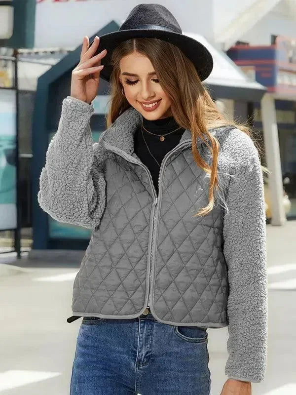 Modische Damenjacke Slim Fit Design