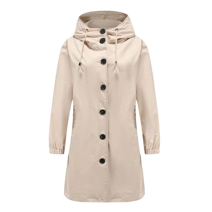 Stylischer Damen Trenchcoat Wasserabweisend