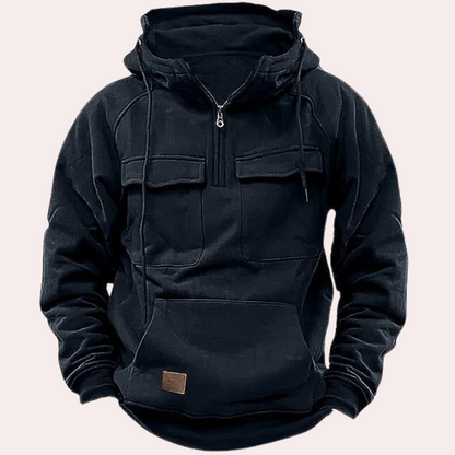 Stilvoller Herren Hoodie Winter