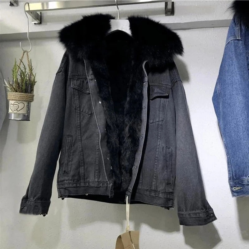 Moderne Damen Denimjacke - Bequem und Stilvoll