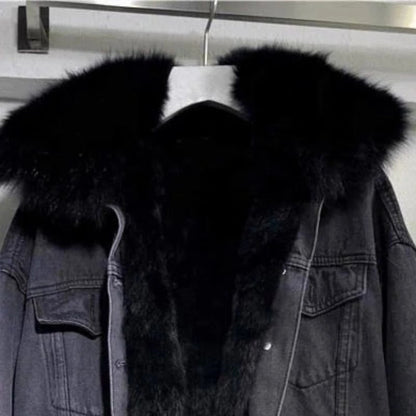 Moderne Damen Denimjacke - Bequem und Stilvoll - IdealeKleiden