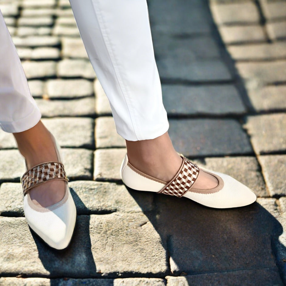 Damen Ballerinas Frühling Freizeitschuhe - IdealeKleiden
