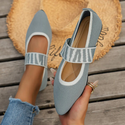 Damen Ballerinas Frühling Freizeitschuhe