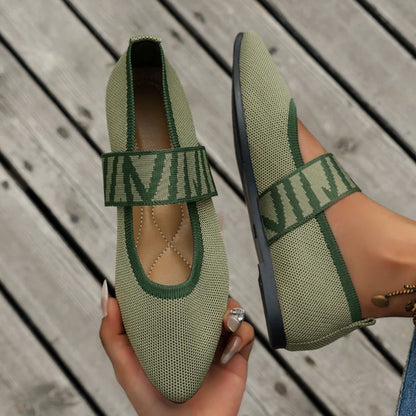 Damen Ballerinas Frühling Freizeitschuhe
