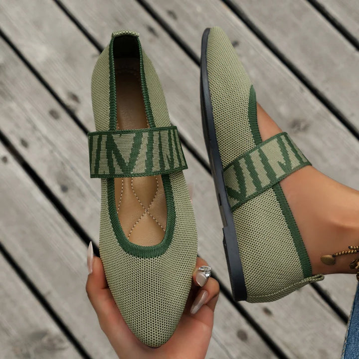 Damen Ballerinas Frühling Freizeitschuhe