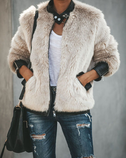 Stylische Damen Winterjacke Warm Bequem