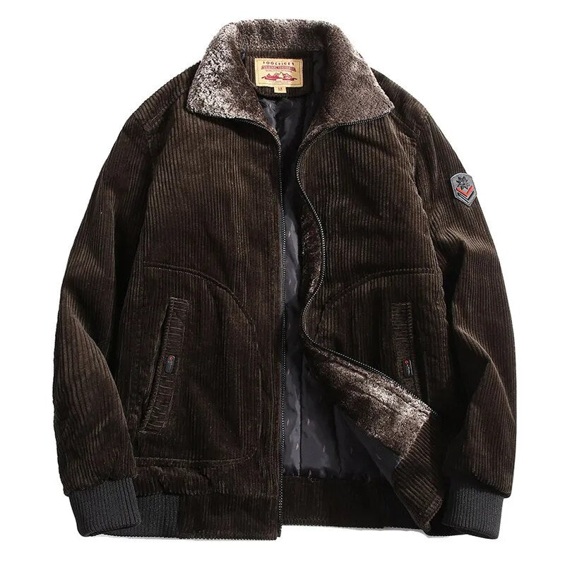 Stylischer Herren Wintermantel Wollmix Modern