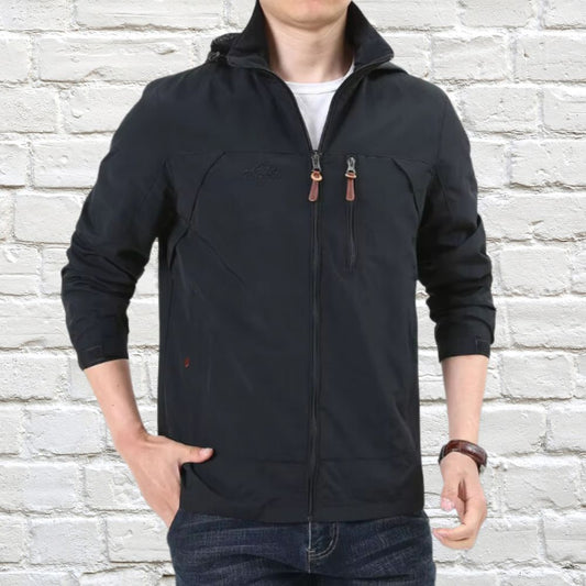 Herren Kapuzenjacke Sportlich Freizeit - IdealeKleiden