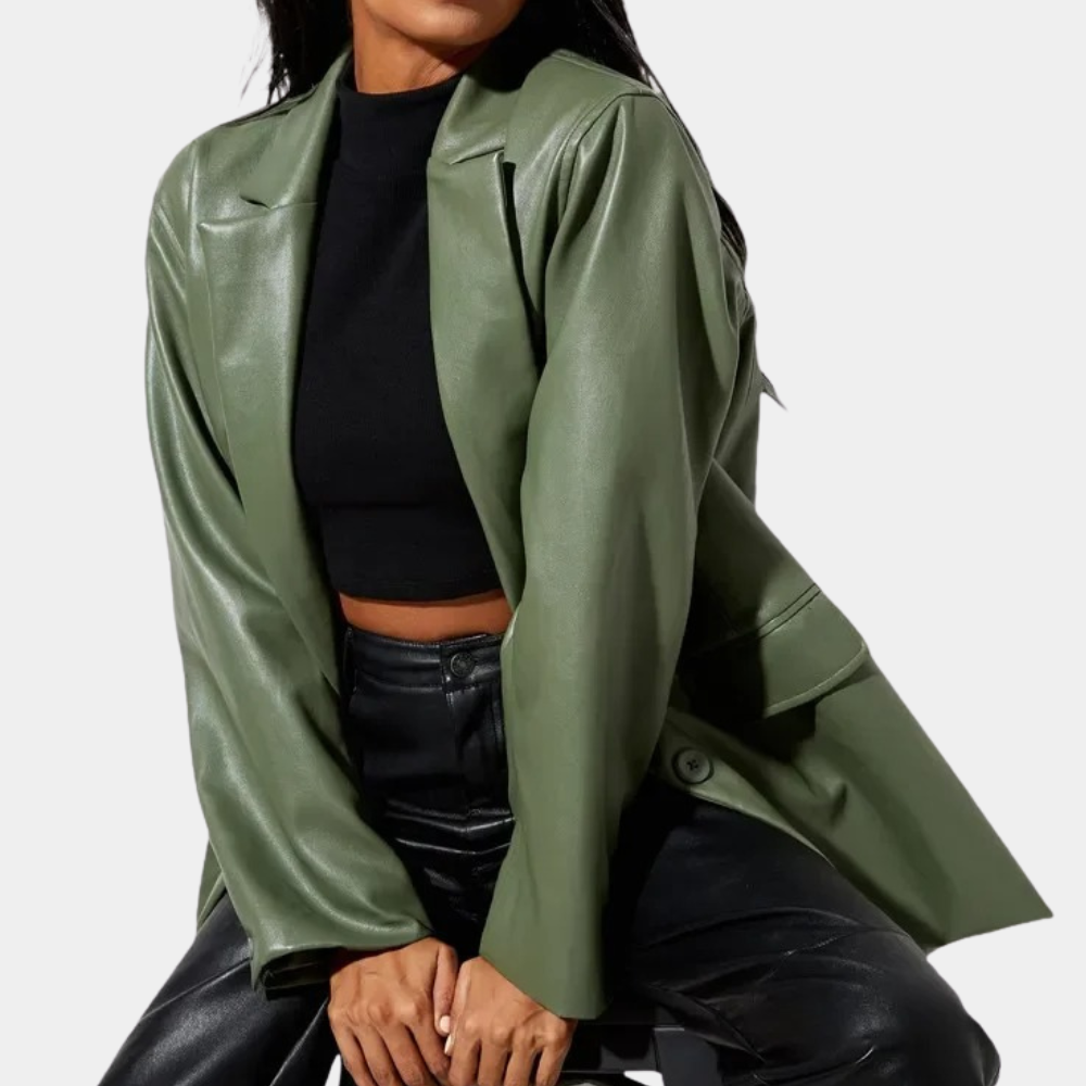 Mode Herbstjacke Damen Elegant