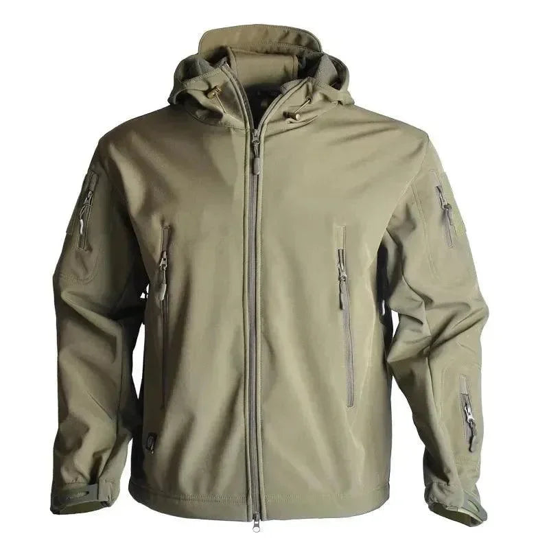 Wasserdichte Fleecejacke Herren Outdoor Funktion