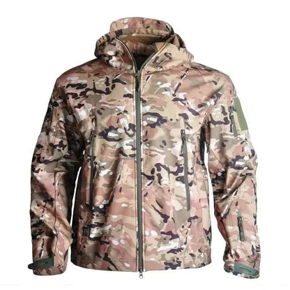 Wasserdichte Fleecejacke Herren Outdoor Funktion
