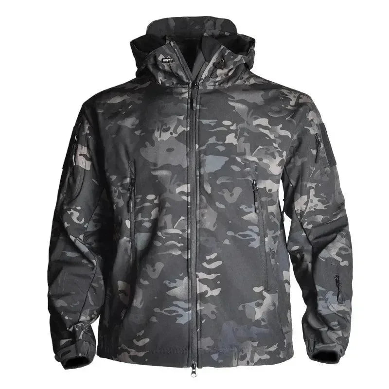 Wasserdichte Fleecejacke Herren Outdoor Funktion