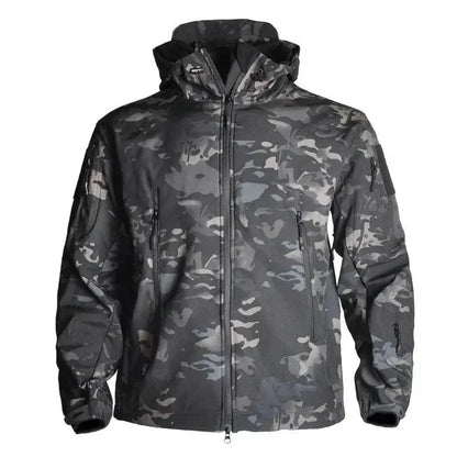 Wasserdichte Fleecejacke Herren Outdoor Funktion