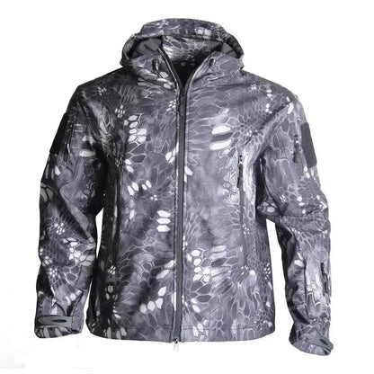 Wasserdichte Fleecejacke Herren Outdoor Funktion