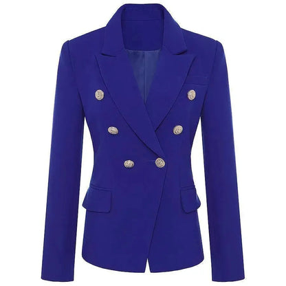Eleganter Damen Blazer Doppelreiher Business Chic