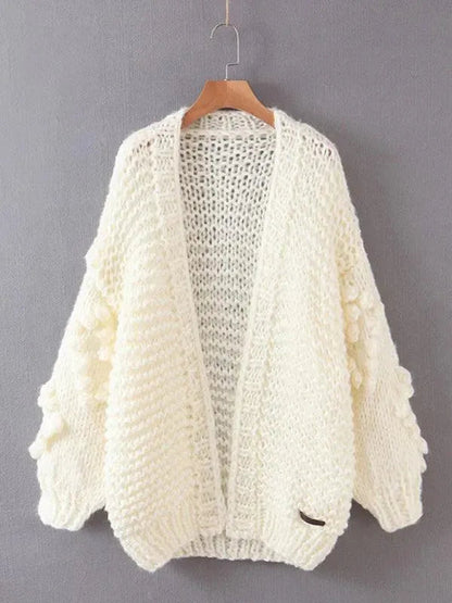 Ideale Strickjacke | Locker Geschnitten Trendig - IdealeKleiden