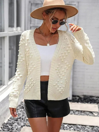 Modische Strickjacke Damen Pullover